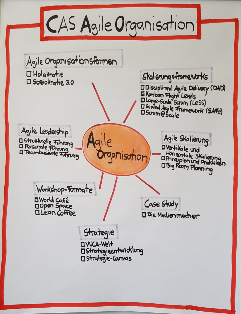 Übersicht Agile Organisation