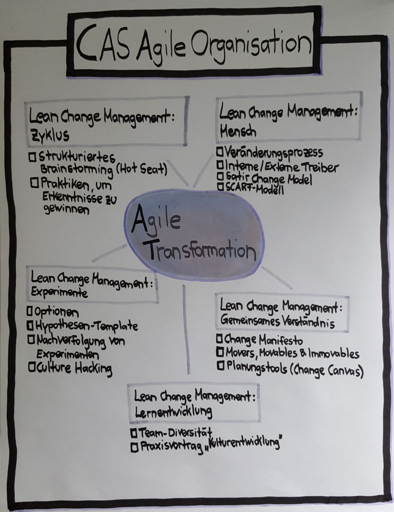 Übersicht Agile Transformation